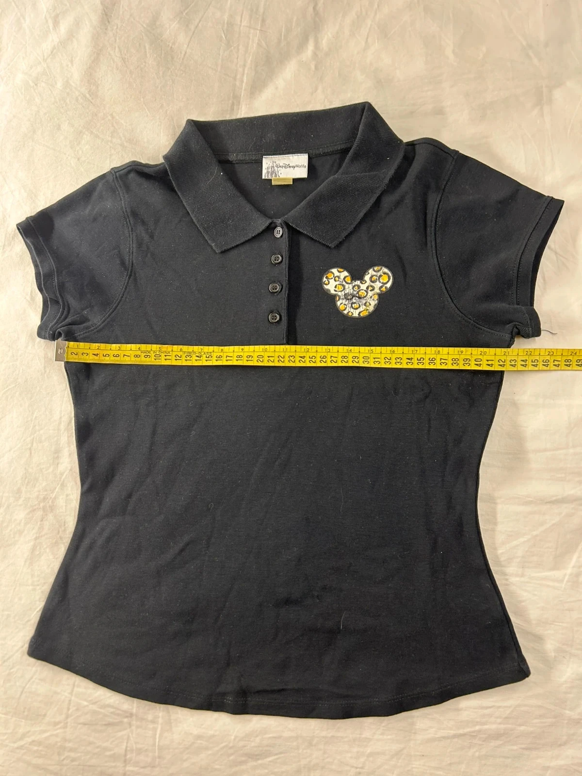 Camiseta polo negra Walt Disney world talla L – photo 7
